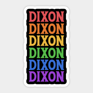 DIXON ILLINOIS Sticker